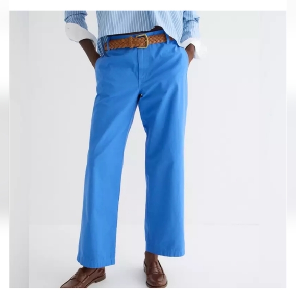 J Crew 26 Sailor Heritage Chino Pant Sail Blue NWT - Picture 2 of 11